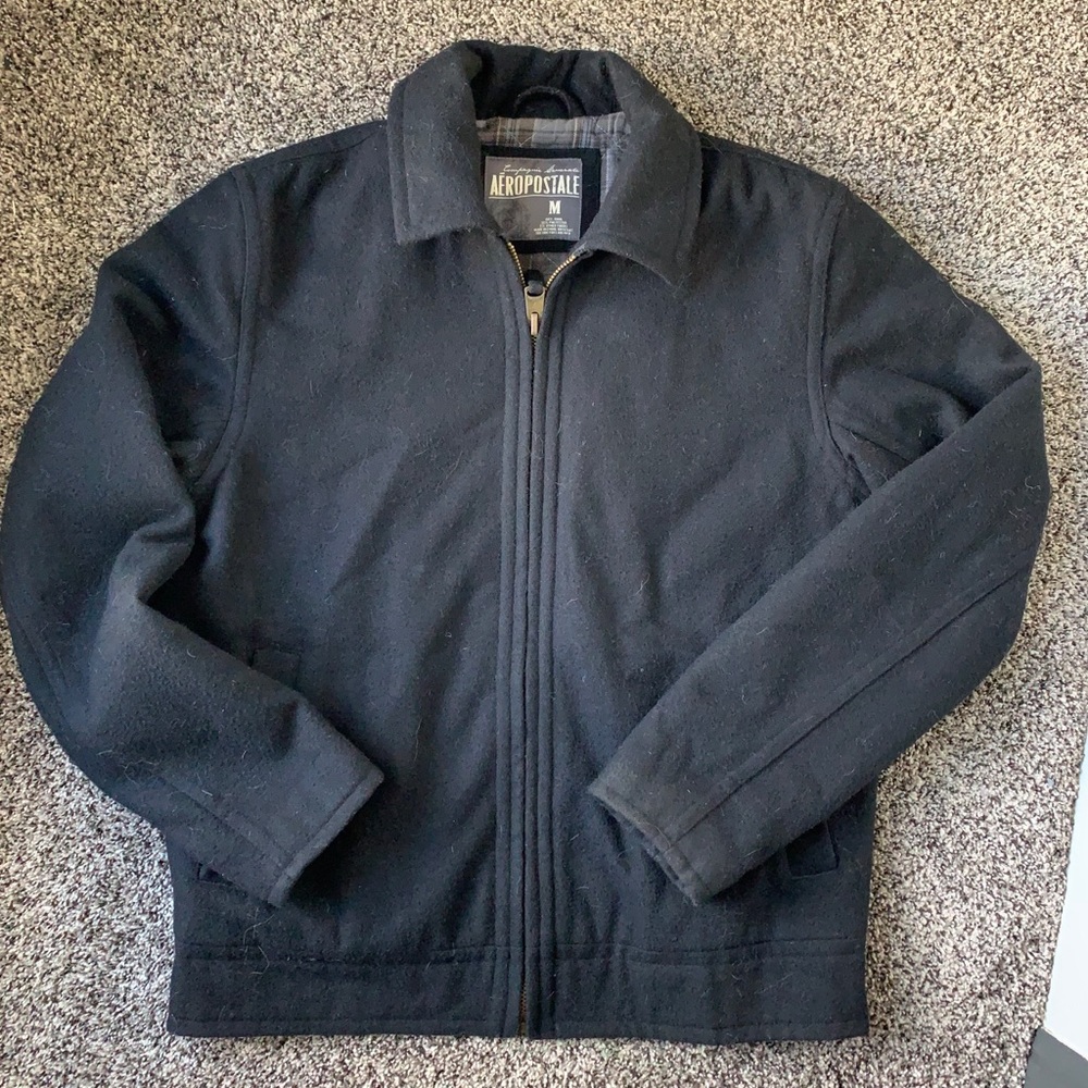 ❤️AEROPOSTALE❤️Men’s M❤️Wool Dress coat❤️Jacket
